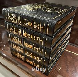 The Complete Peanuts Books Set- Collectors Edition Leather Gold Charles M Schulz