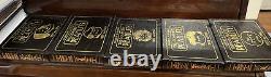 The Complete Peanuts Books Set- Collectors Edition Leather Gold Charles M Schulz