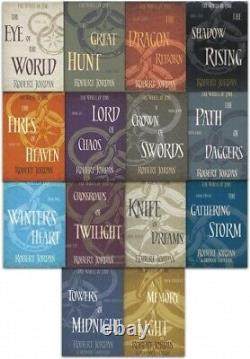 The Complete Wheel of Time Series Collection Set 1-14 Fantasy Fiction Books NEW