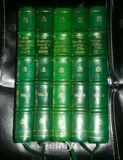 The Complete Works of John Keats 5 Volume Set H Buxton Forman FACSIMILE