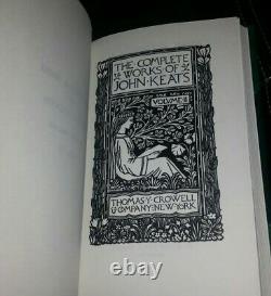 The Complete Works of John Keats 5 Volume Set H Buxton Forman FACSIMILE