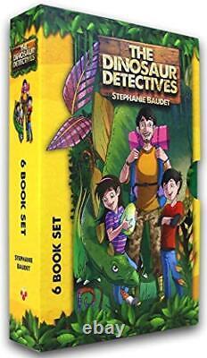 The Dinosaur Detectives Collection 6 Book Box Set by Stephanie Baudet Book The