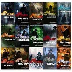 The Dresden Files Series 1 2 3 Jim Butcher Collection 1-15 Books set PB NEW