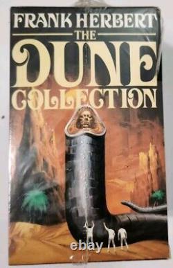 The Dune Collection Frank Herbert 5 Book Box Set 1986 RARE Ace Paperback