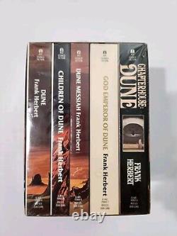 The Dune Collection Frank Herbert 5 Book Box Set 1986 RARE Ace Paperback