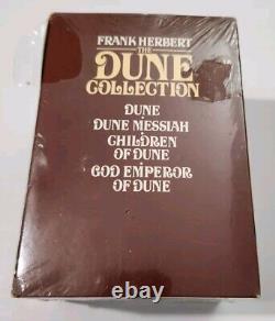 The Dune Collection Frank Herbert 5 Book Box Set 1986 RARE Ace Paperback