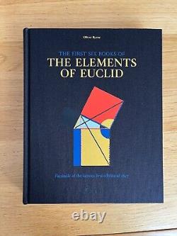 The First Six Books of the Elements of Euclid, 2 Vol Set Black Cloth Box, 2010