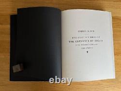 The First Six Books of the Elements of Euclid, 2 Vol Set Black Cloth Box, 2010