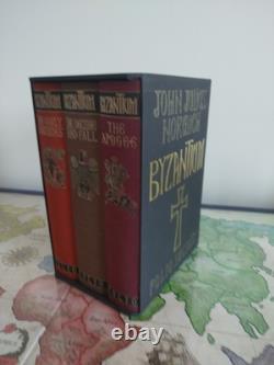 The Folio Society Byzantium John Julius Norwich Hardback 3 Books Collection Set
