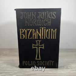 The Folio Society Byzantium John Julius Norwich Hardback 3 Books Collection Set