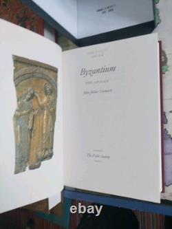 The Folio Society Byzantium John Julius Norwich Hardback 3 Books Collection Set