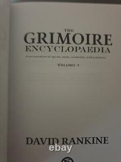 The Grimoire Encyclopaedia Volume 1 & 2, HARDBACK, David Rankine, Hadean Press