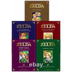 The Legend of Zelda Legendary Paperback Edition Vol 1-5 Collection 5 Books Set