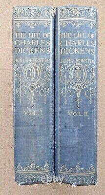 The Life of Charles Dickens 2 volumes. John Forster. 1911. Memorial Edition