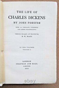 The Life of Charles Dickens 2 volumes. John Forster. 1911. Memorial Edition