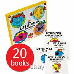 The Little Miss Collection 20 Books Box Set by Roger Hargreaves NEW Pack