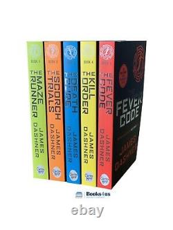 The Maze Runner Series Collection 5 Books Set by James Dashner