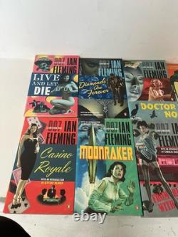 The Penguin 007 James Bond Collection by Ian Fleming 1-14 Paperback Set