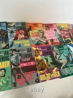 The Penguin 007 James Bond Collection by Ian Fleming 1-14 Paperback Set