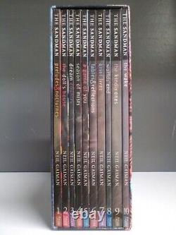 The Sandman Neil Gaiman 10 Volumes Box Set Slip Case Vertigo 10 Books ID951