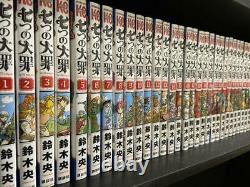 The Seven deadly sins vol. 1-41 Manga Complete Set Japanese version Comic