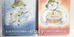 The Snowman Birthday Book Set Old Rare Raymond briggs