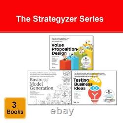 The Strategyzer Series 3 Books Collection Set by Alexander Osterwalder NEW Pack