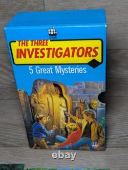 The Three Investigators by Alfred Hitchcock 5 Great Mysteries Box Set Used Read