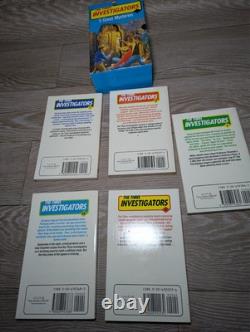 The Three Investigators by Alfred Hitchcock 5 Great Mysteries Box Set Used Read