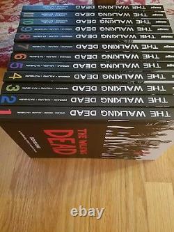 The Walking Dead Books #1-12 HARDCOVER VOLUMES. Very excellent condition