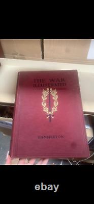 The War Illustrated by Hammerton Full Set Collection of 10 volumes Amalgamated