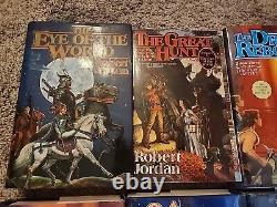 The Wheel Of Time Complete Set 14 Hardcover & 1 1/1st PB