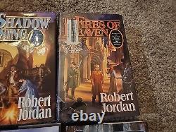 The Wheel Of Time Complete Set 14 Hardcover & 1 1/1st PB