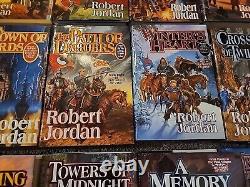 The Wheel Of Time Complete Set 14 Hardcover & 1 1/1st PB