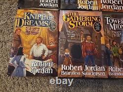 The Wheel Of Time Complete Set 14 Hardcover & 1 1/1st PB