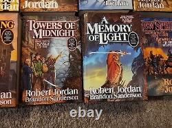 The Wheel Of Time Complete Set 14 Hardcover & 1 1/1st PB