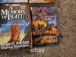 The Wheel Of Time Complete Set 14 Hardcover & 1 1/1st PB