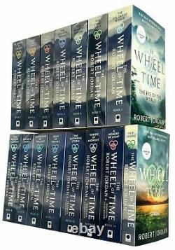 The Wheel of Time Series 1-15 Books Collection Set Pack by Robert Jordan NEW