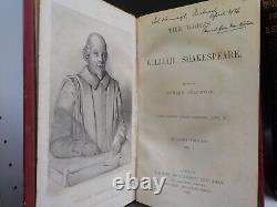 The Works Of William Shakespeare 1870s Howard Staunton FULL SET 8 Books ID3145