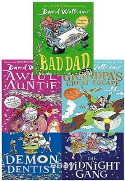 The World of David Walliams Series 2 Collection 5 Books Set (6-10) Demon Dentist