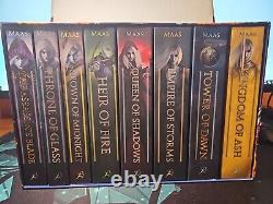 Throne of Glass Box Set Out Of Print Covers-With Poster