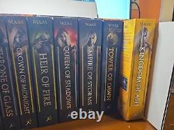 Throne of Glass Box Set Out Of Print Covers-With Poster