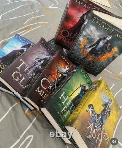 Throne of Glass Complete Collection Hardcover Set by Sarah J. Maas, OOP Covers