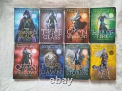 Throne of Glass Miniature Character Set Sarah J Maas 8 Book Full Mini Set Rare
