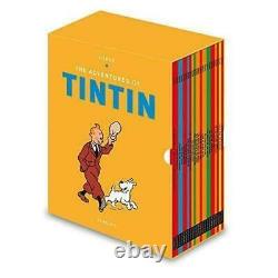 Tintin Paperback Boxed Set 23 Book Titles Set Collection Herge