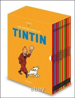 Tintin Paperback Boxed Set 23 titles by Herge Paperback NEW 9781405294577