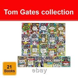 Tom Gates book Series 1 21 Books Collection Set by Liz Pichon NEW Pack