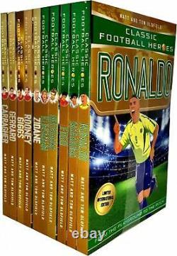 Ultimate & Classic Football Heroes MEGA 30 Books Collection Set Paperback NEW