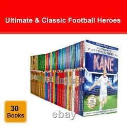 Ultimate & Classic Football Heroes MEGA 30 Books Collection Set by Tom Oldfield