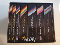 Unique Harry Potter French Translated 25th Anniversary Collectors Boxed Set